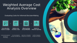 Professional PowerPoint template for Weighted Average Cost Analysis featuring detailed ppt slides for effective inventory management presentation