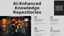 AI-Powered Knowledge Repositories PowerPoint template for professional presentation on effective knowledge sharing and AI knowledge management slides