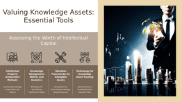 PowerPoint template for tools for valuing knowledge assets, ideal for professional presentations and customizable ppt slides.