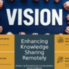 PowerPoint template for remote collaboration tools for knowledge sharing with effective ppt slides and professional presentation designs
