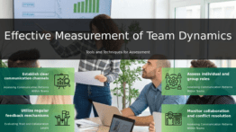 PowerPoint template for Measuring Team Dynamics Effectively, ideal for professional presentations on team performance evaluation and leadership alignment.