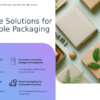 A professional PowerPoint template showcasing sustainable packaging innovations for impactful eco-friendly product development slides