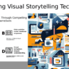 PowerPoint template for visual storytelling techniques in professional presentation design and brand storytelling PowerPoint templates
