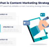 What is content marketing strategy for marketing strategy
