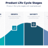 Product life cycle stages for marketing strategy