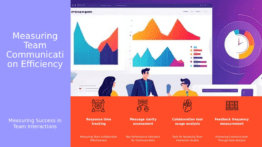 Professional PowerPoint template showcasing Team Communication Efficiency Metrics for effective cross-department collaboration and analytics.