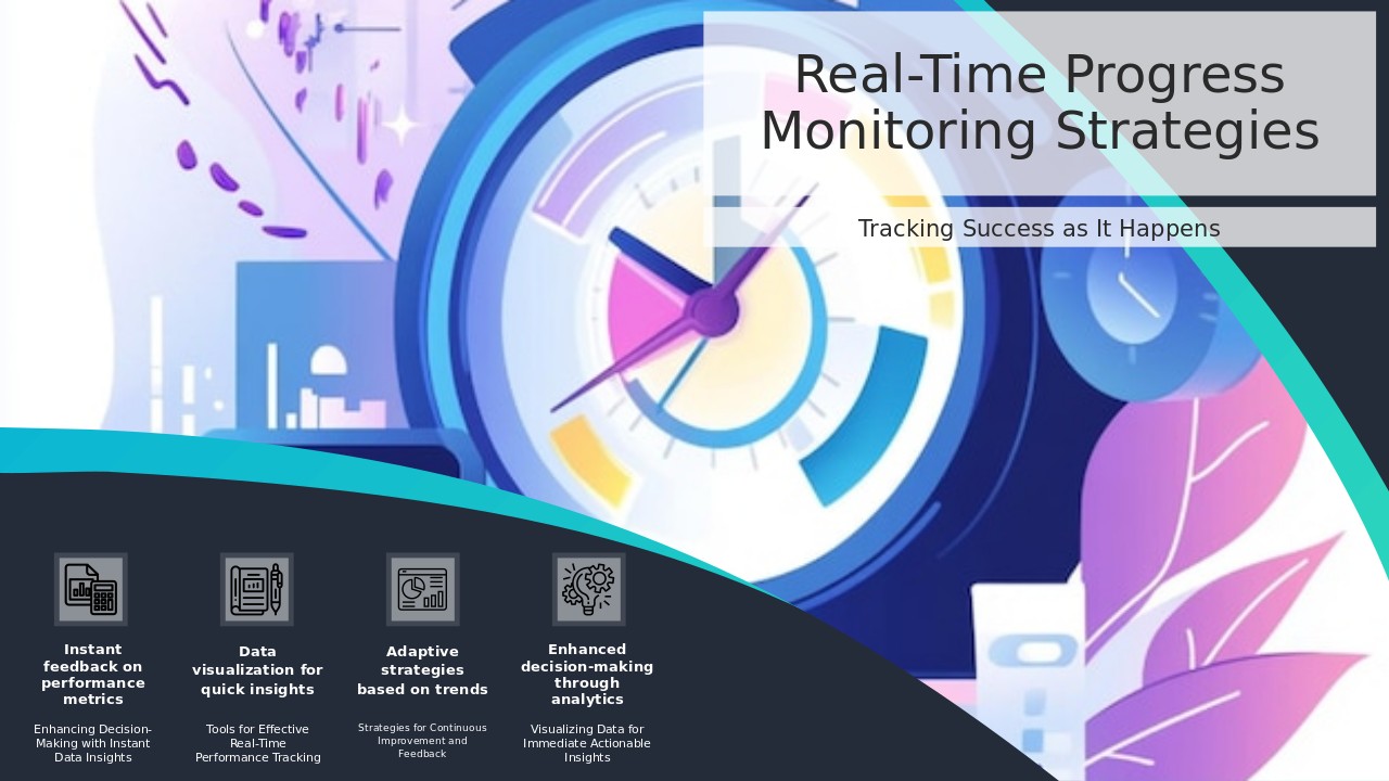 Professional PowerPoint template for monitoring progress in real-time with effective project management slide deck and ppt slides.