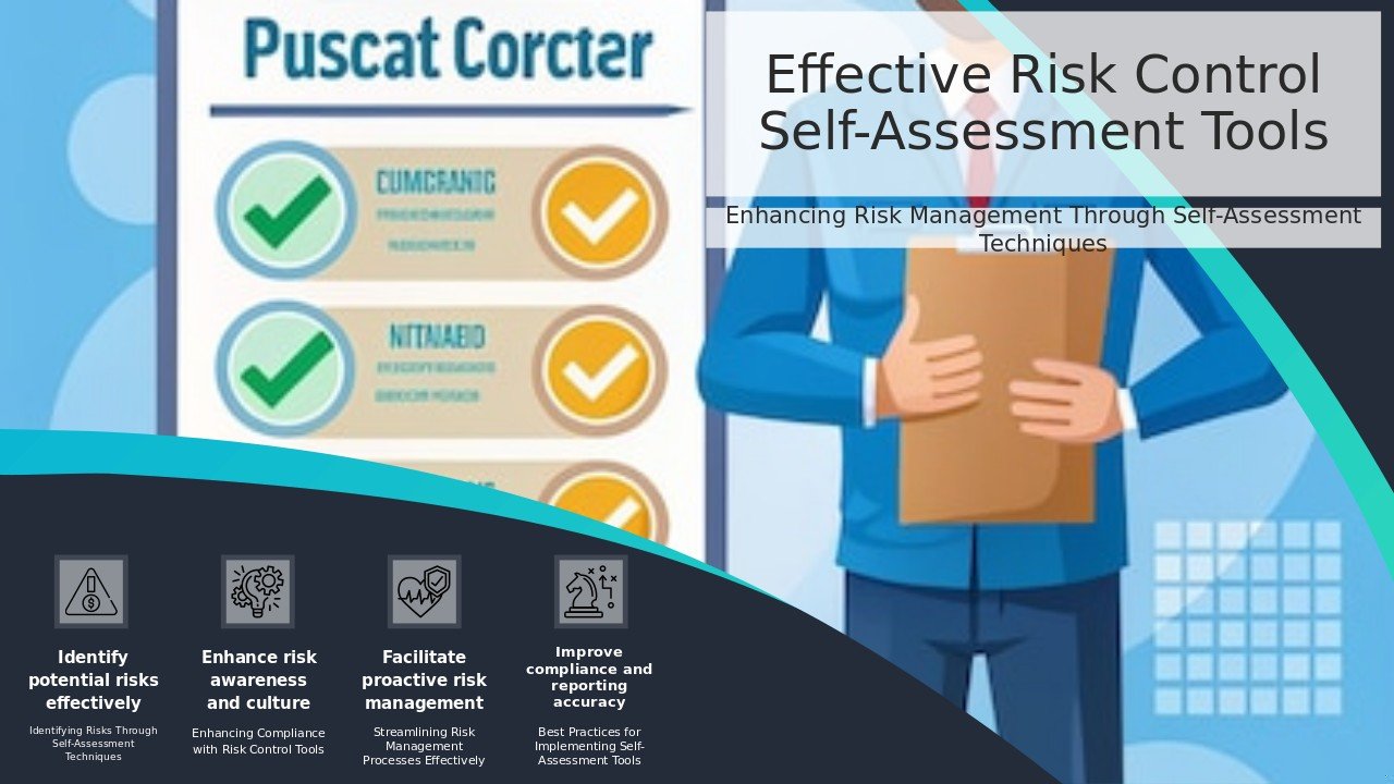 Professional PowerPoint template for Risk Control Self-Assessment Tools, featuring customizable ppt slides for operational risk management.