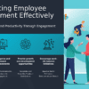 Professional PowerPoint template showcasing effective employee engagement strategies for impactful presentations and improved performance appraisal system.