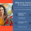 PowerPoint template for communication strategies for culture, ideal for professional presentations and culture alignment workshops