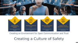 PowerPoint template for fostering psychological safety in the workplace, featuring professional presentation slides for cultural diversity training