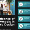 PowerPoint template for meaningful symbols in office design featuring professional presentation slides on corporate culture and rituals in workplace.