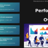 PowerPoint template for Metrics for Team Performance, featuring professional presentation slides for evaluating organizational goals and KPIs.
