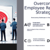 PowerPoint template for employee resistance strategies, ideal for a professional presentation on overcoming challenges in organizational change management.