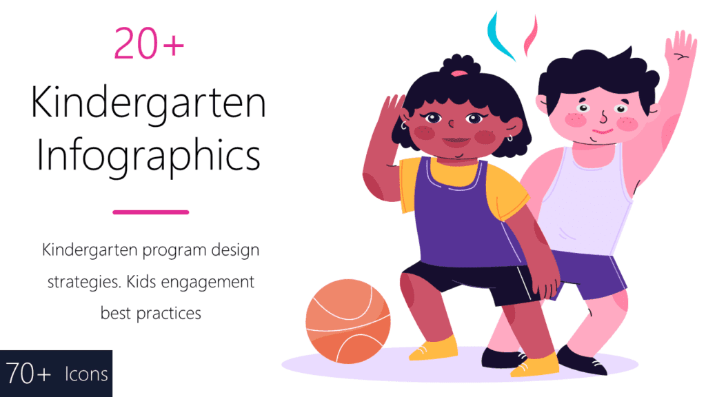 Kids Learning Infographic Templates: Engage Young Minds Creatively 5 Kindergarten Infographics - Kindergarten program design strategies. Kids engagement best practices