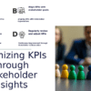 PowerPoint template for leveraging stakeholder input for KPIs with effective KPI presentation slides and performance metrics designs