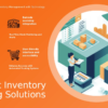 PowerPoint template for software for tracking inventory with professional presentation slides on metrics tracking and inventory management.