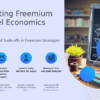 Cost-Benefit of Freemium Models PowerPoint template for creating a professional presentation with essential cost-benefit analysis slides