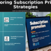 PowerPoint template for professional presentation on Subscription Pricing Models with editable ppt slides and pricing strategies.
