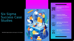 Professional PowerPoint template showcasing case studies of Six Sigma success with effective ppt slides for impactful presentations