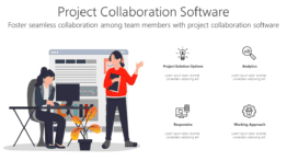 Project Collaboration Software - Foster seamless collaboration among team members with project collaboration software