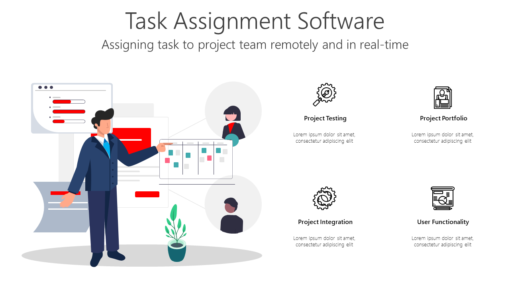 Task Assignment Software - Assigning task to project team remotely and in real-time