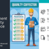 Professional PowerPoint template for Risk Management in Quality Assurance with customizable QA deliverables and effective project management slides.