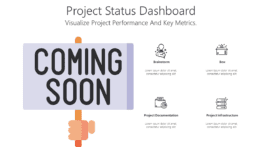 Project Status Dashboard - Visualize Project Performance And Key Metrics.