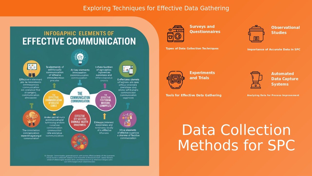 Professional PowerPoint template for Data Collection Methods for SPC, featuring quality management PowerPoint design and effective ppt slides.