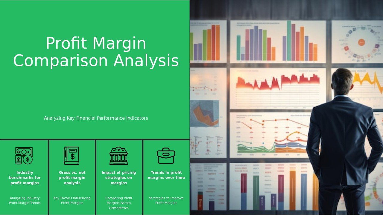 Profit Margin Comparisons PowerPoint template for financial growth 3 Professional PowerPoint template for Profit Margin Comparisons showcasing detailed performance metrics and financial growth insights.