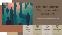 Professional PowerPoint template for internal communication guidelines presentation with effective risk management PowerPoint slides