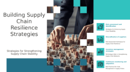 Professional PowerPoint template for Supply Chain Resilience Plans, featuring slides on risk mitigation and business continuity planning.