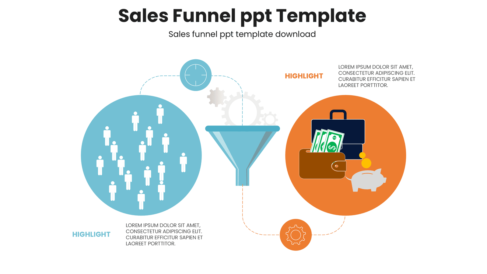 Sales Funnel ppt Template 3 Sales funnel ppt template for sales strategy