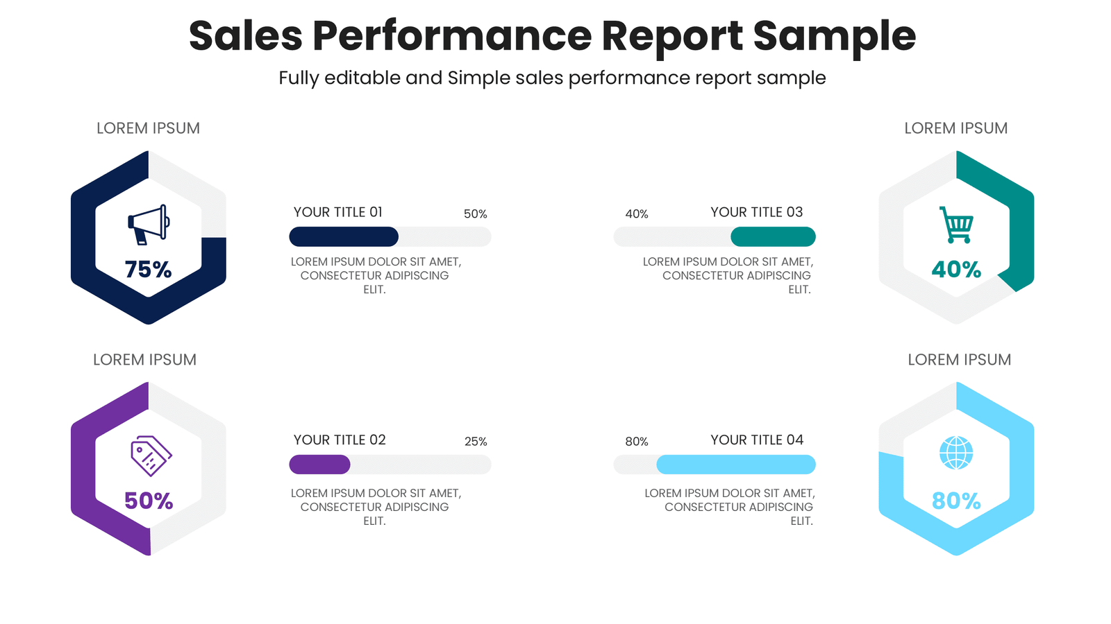 Sales Performance Report Sample 3 Sales performance report sample for sales strategy