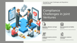 PowerPoint template for Compliance Issues in Joint Ventures, featuring professional presentation and joint venture compliance slides.