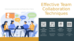 PowerPoint template for Team Collaboration Strategies to create a professional presentation with effective team strategies slides.
