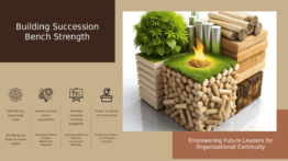 PowerPoint template for creating succession bench strength with professional presentation slides for talent management strategies