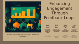 Feedback Loops for Engagement PowerPoint template for effective employee engagement strategy and talent management presentations.