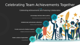 PowerPoint template for recognizing team contributions with professional presentation ideas for effective team collaboration.