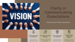 PowerPoint template for communicating expectations clearly with effective delegation strategies and task management ppt slides.