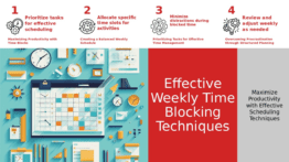 Professional PowerPoint template for weekly time blocking strategies with effective time management PowerPoint design and templates.