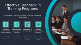 PowerPoint template for effective feedback mechanisms in training, ideal for professional presentations and training program PowerPoint templates