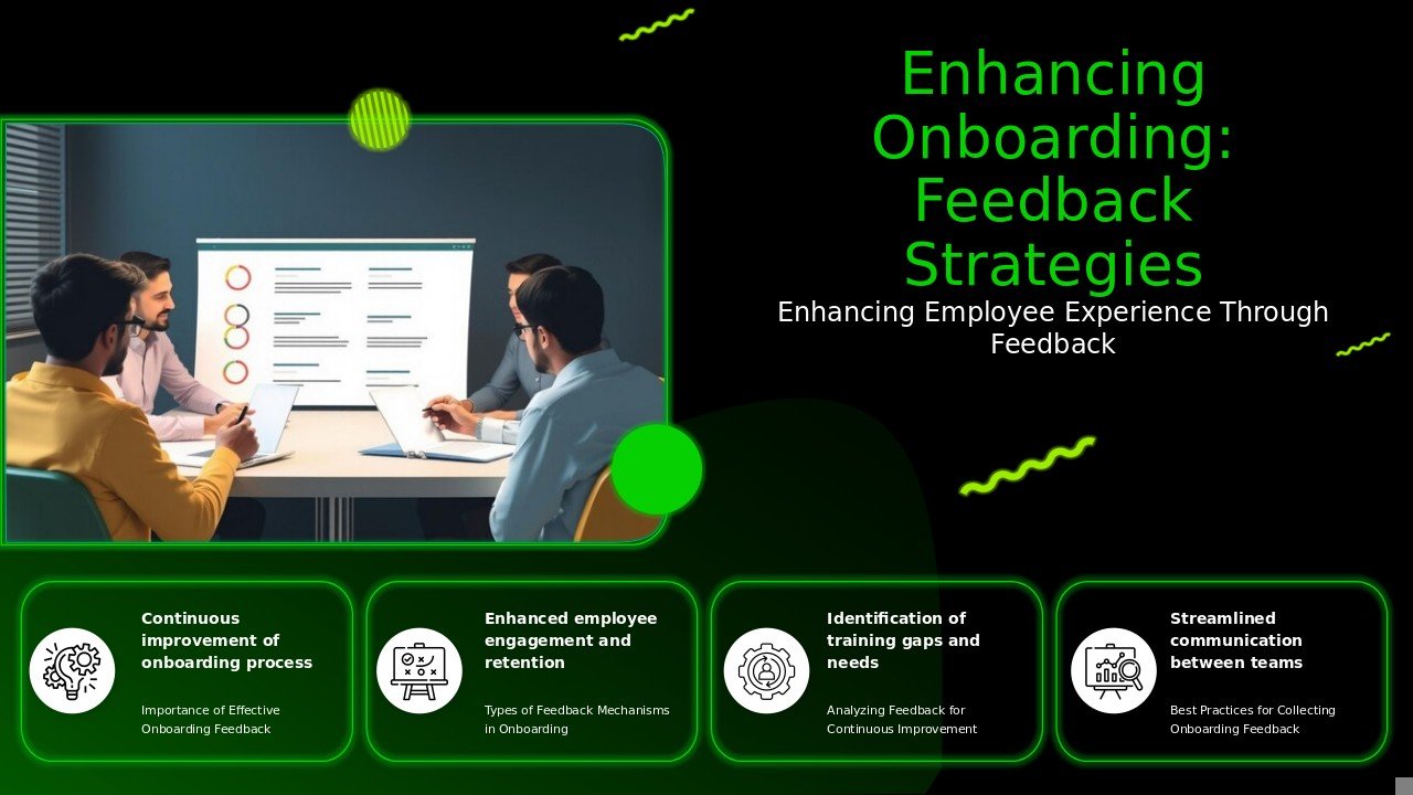 Professional PowerPoint template for Onboarding Feedback Mechanisms with engaging ppt slides and effective strategies for employee onboarding.