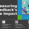 PowerPoint template for measuring feedback impact on value, ideal for professional presentations and customer feedback analysis.