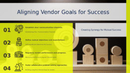 Professional PowerPoint template for aligning goals with vendors, featuring vendor management PowerPoint slides and assessment checklist template