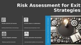 Professional PowerPoint template for risk assessment during exits with detailed ppt slides for vendor exit management analysis