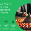 Professional PowerPoint template for Third-Party Risk Management Strategies with customizable ppt slides for effective vendor risk assessments