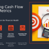 PowerPoint template for Understanding Cash Flow Metrics, ideal for a professional presentation and vendor assessment presentation.