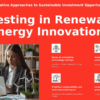 PowerPoint template for Renewable Energy VC Strategies with professional presentation slides for investors in venture capital