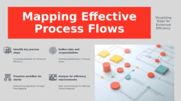 Professional PowerPoint template for mapping out process flows with editable workflow diagram slides and process flow mapping templates